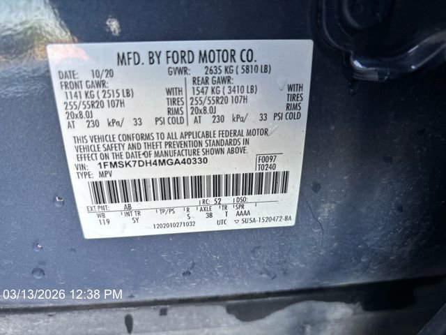 Used 2021 Ford Explorer XLT w/ Equipment Group 202A image 11