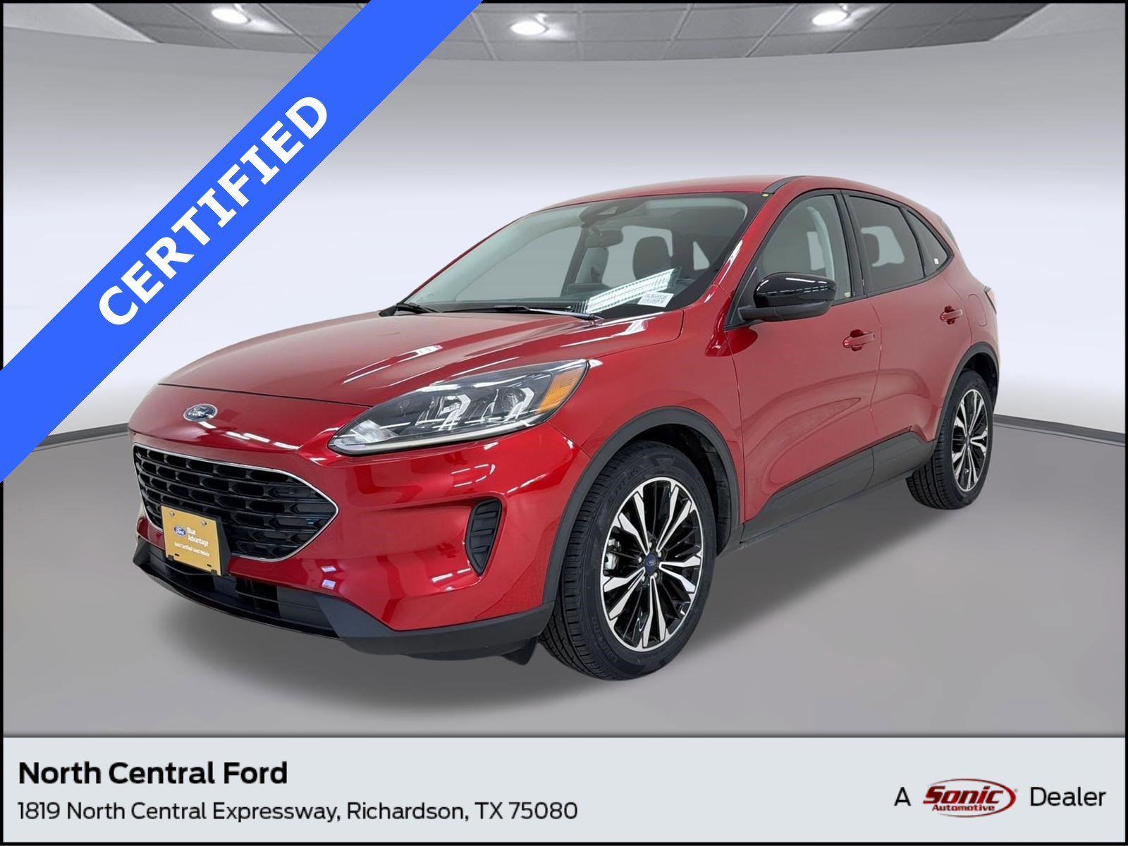 Certified 2022 Ford Escape SE w/ SE Sport Appearance Package FWD image 1