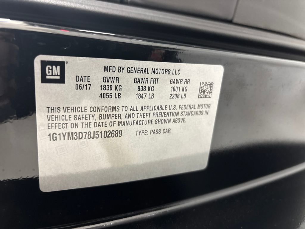 Used 2018 Chevrolet Corvette Stingray Convertible image 30