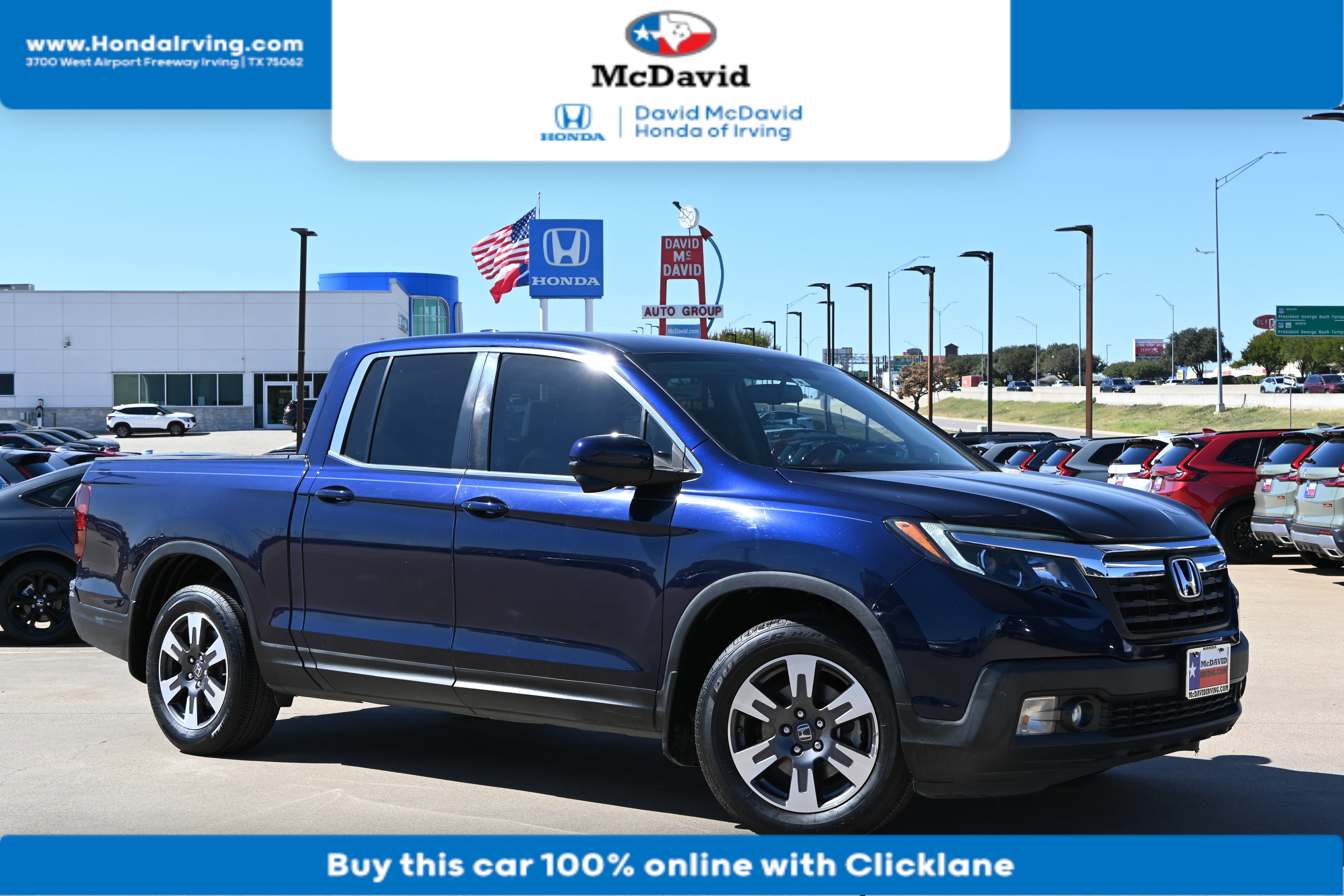 Used 2017 Honda Ridgeline RTL-T