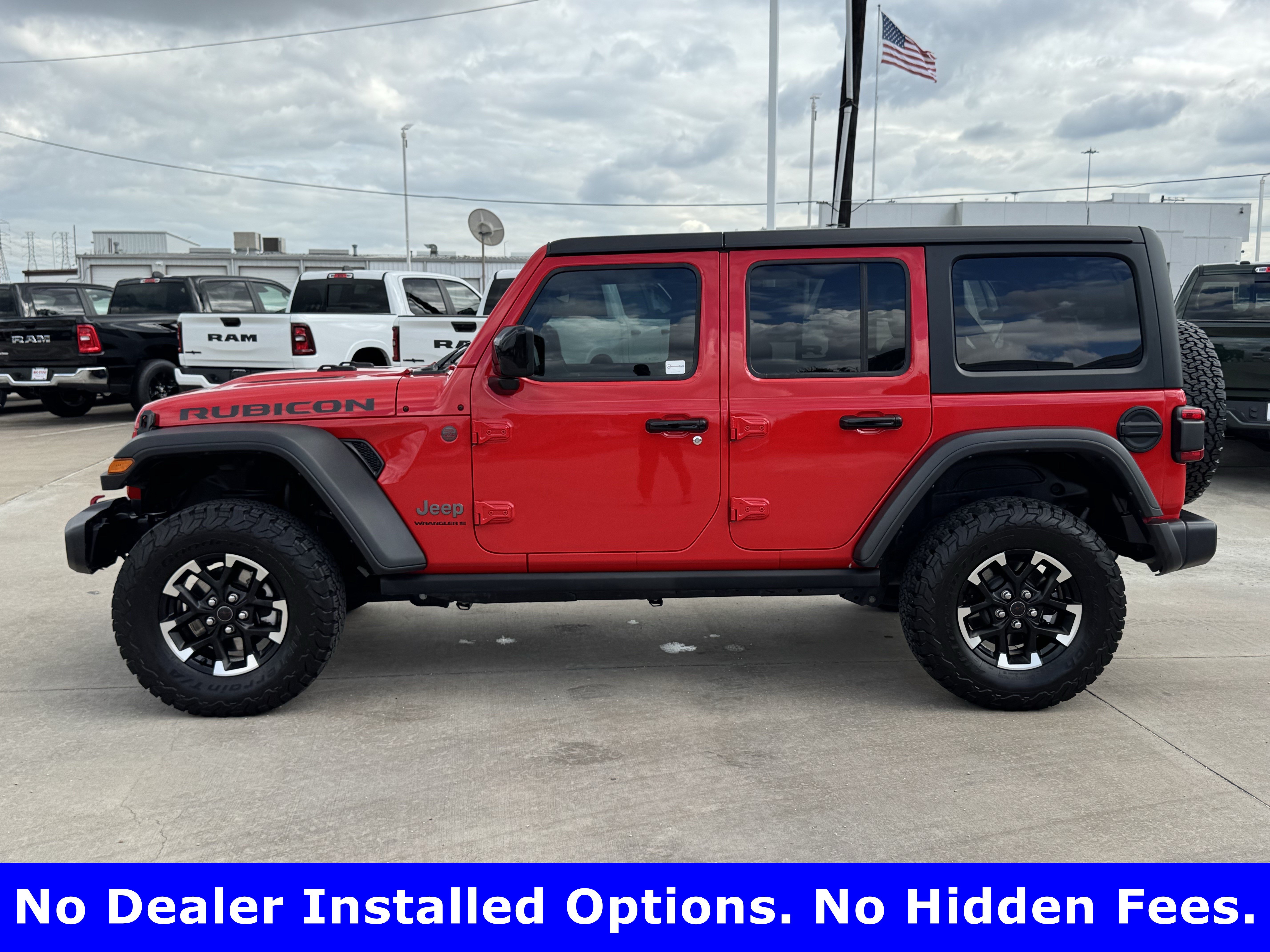 Used 2025 Jeep Wrangler Unlimited Rubicon w/ Convenience Group AWD/4WD image 3