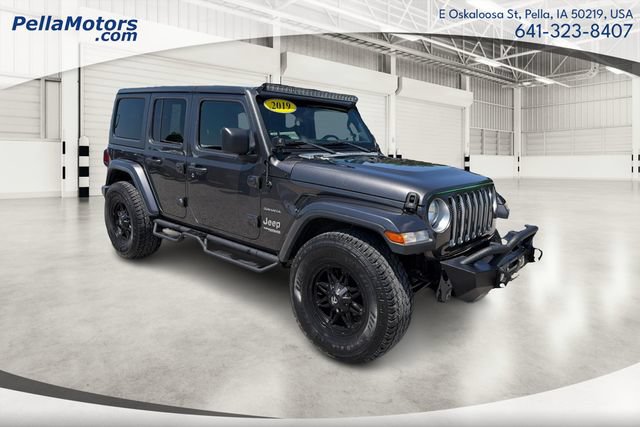 Used 2019 Jeep Wrangler Unlimited Sahara AWD/4WD image 1