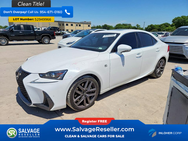 Used 2020 Lexus IS 300 F Sport w/ F Sport Package RWD image 1