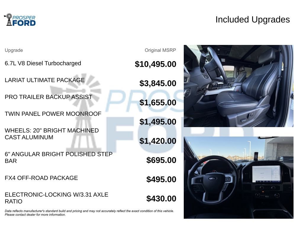 Used 2022 Ford F250 Lariat w/ Lariat Ultimate Package image 3