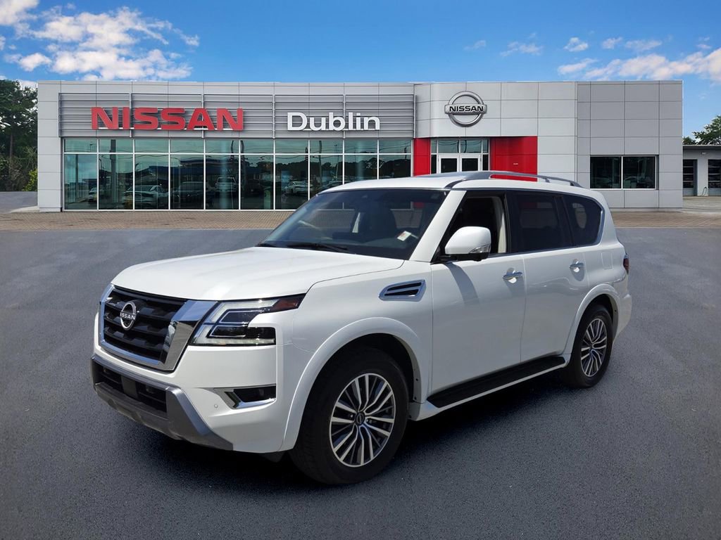 Used 2024 Nissan Armada SL w/ Captain's Chairs Package