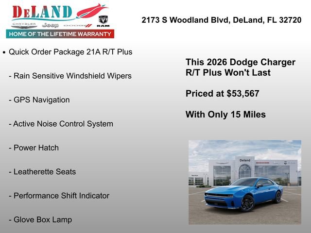 New 2026 Dodge Charger R/T image 13
