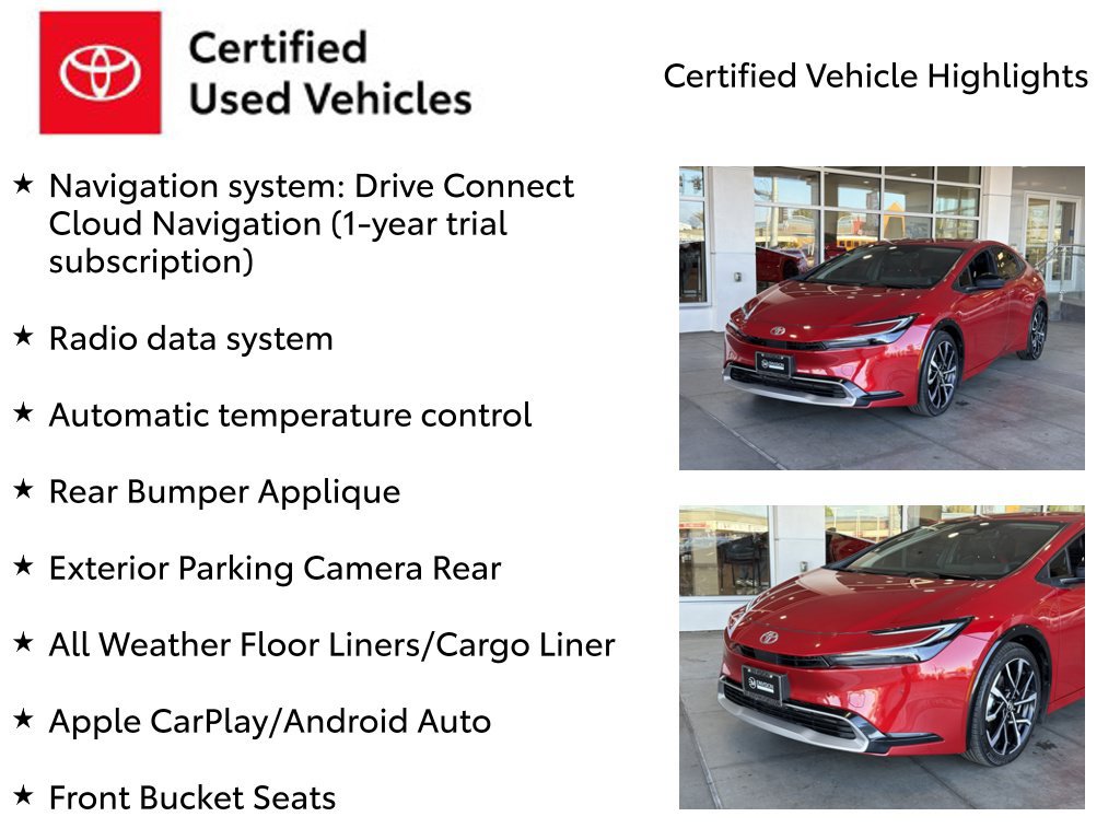 Certified 2026 Toyota Prius Plug-In Hybrid FWD image 7