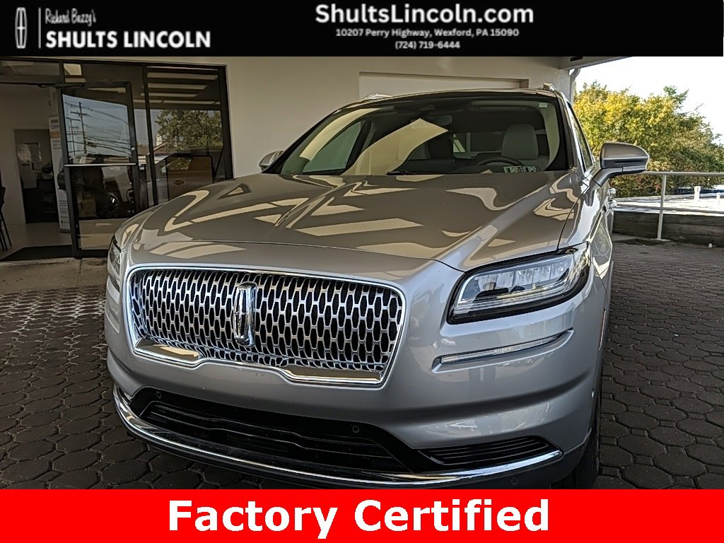 Certified 2022 Lincoln Nautilus Reserve w/ Equipment Group 201A