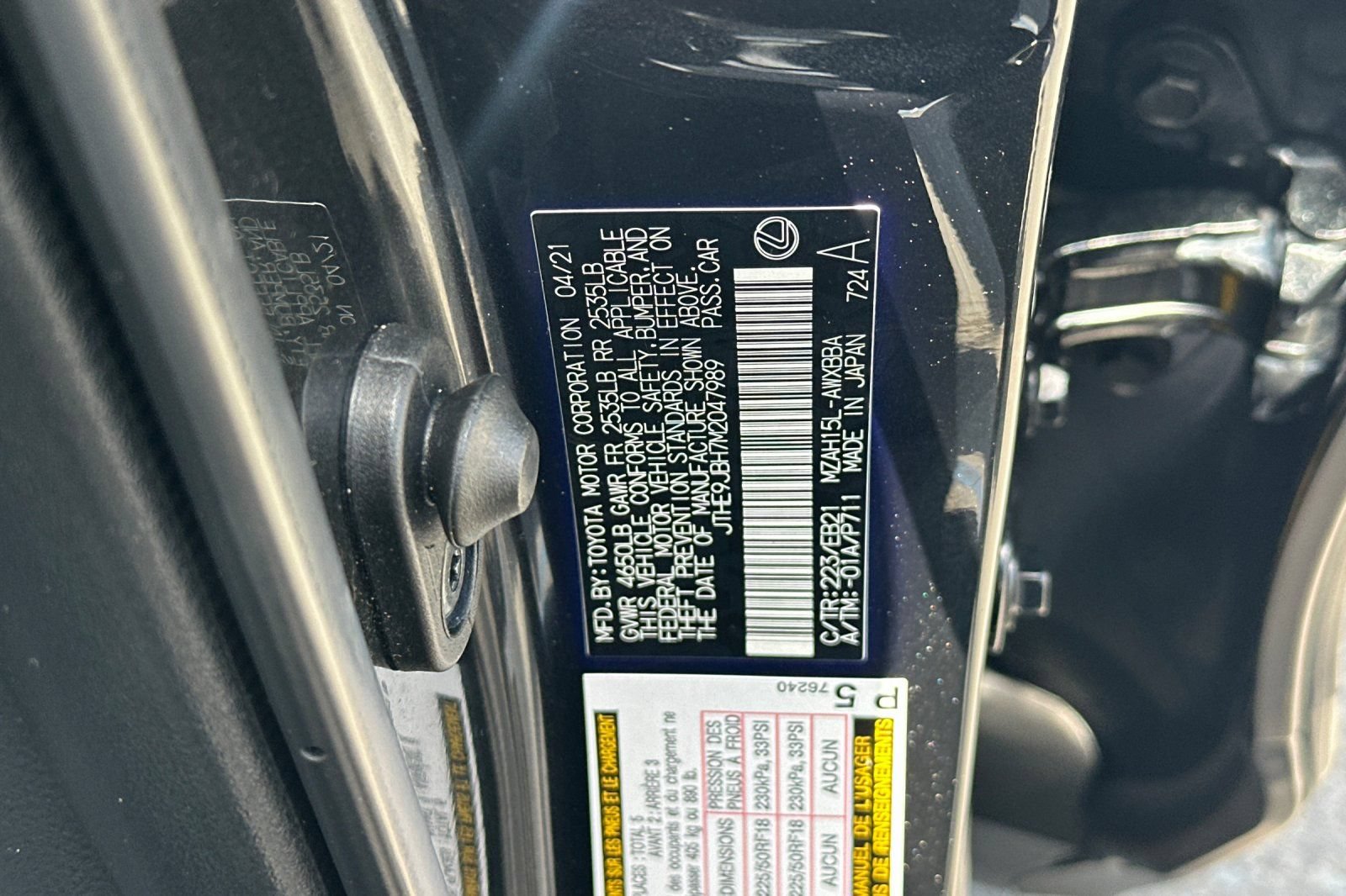 Used 2021 Lexus UX 250h F Sport w/ Accessory Package (Z1) AWD/4WD image 29