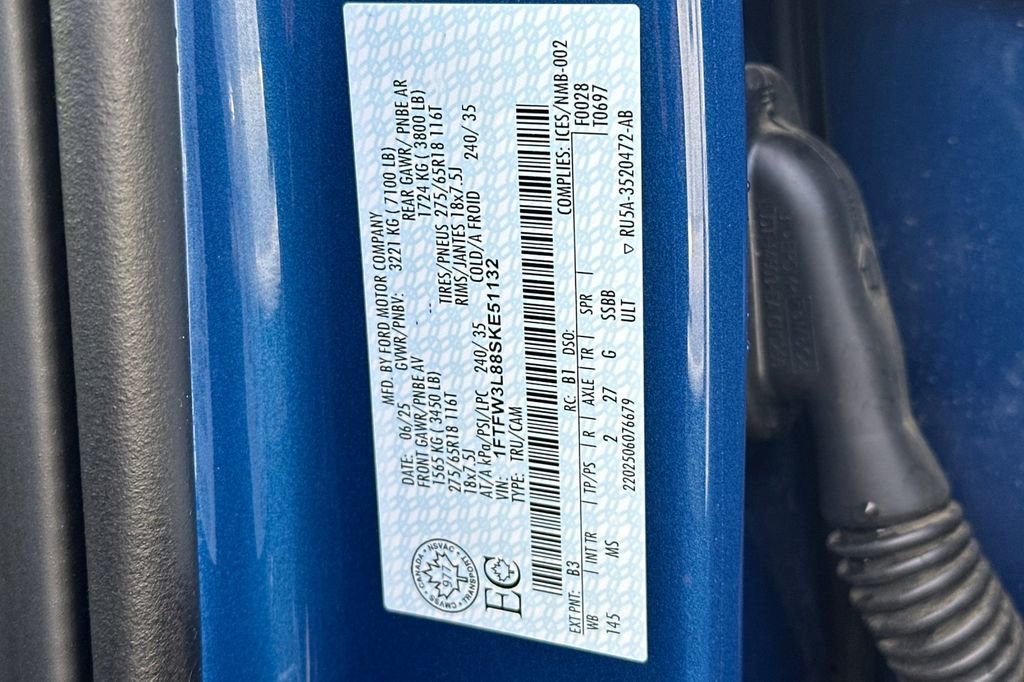 Certified 2025 Ford F150 XLT w/ Equipment Group 301A Standard image 26