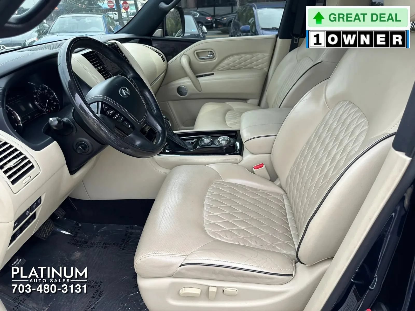 Used 2021 INFINITI QX80 Sensory w/ All-Season Package AWD/4WD image 14