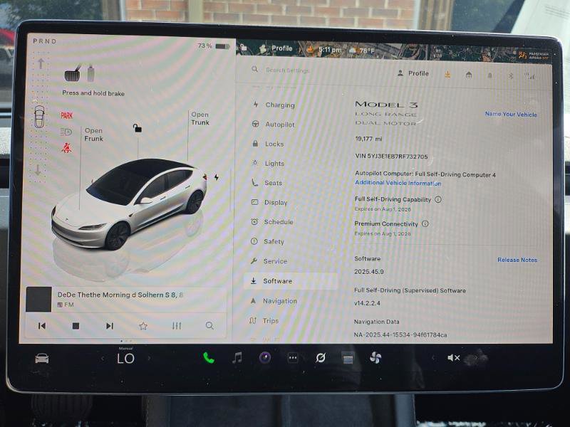 Used 2024 Tesla Model 3 Long Range AWD/4WD image 3