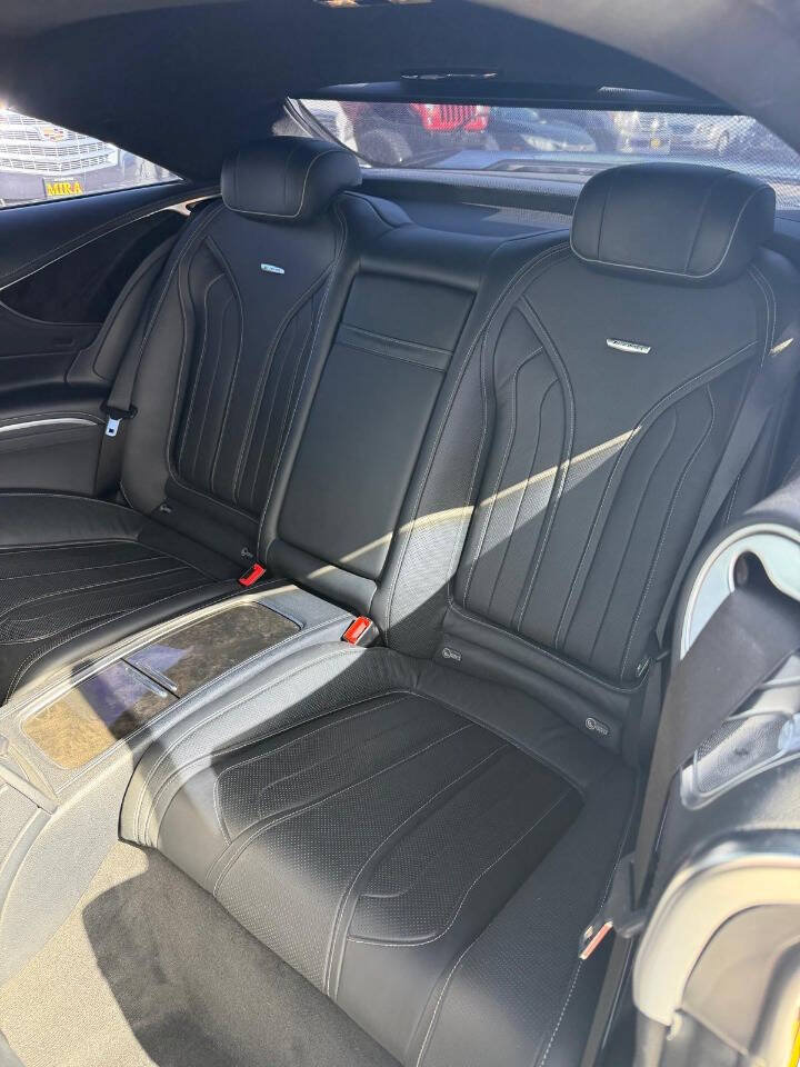 Used 2015 Mercedes-Benz S 63 AMG 4MATIC Coupe w/ Driver Assistance Package image 14