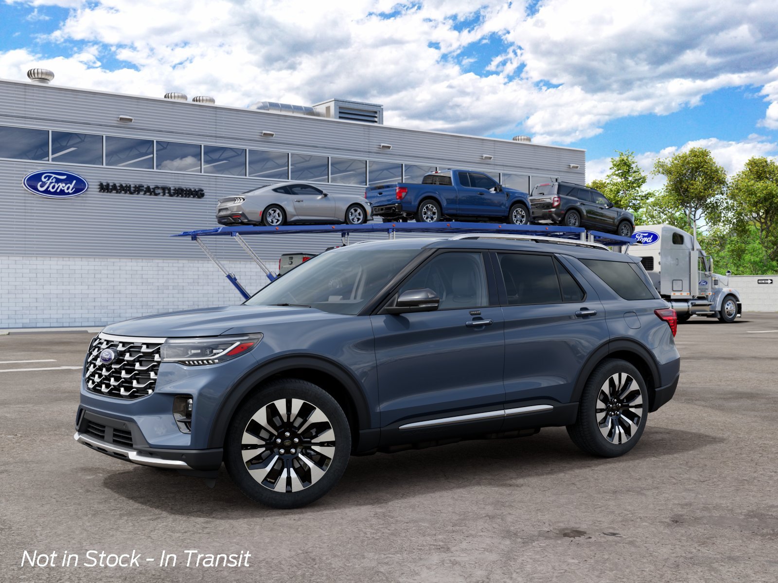 New 2027 Ford Explorer Platinum AWD/4WD image 3