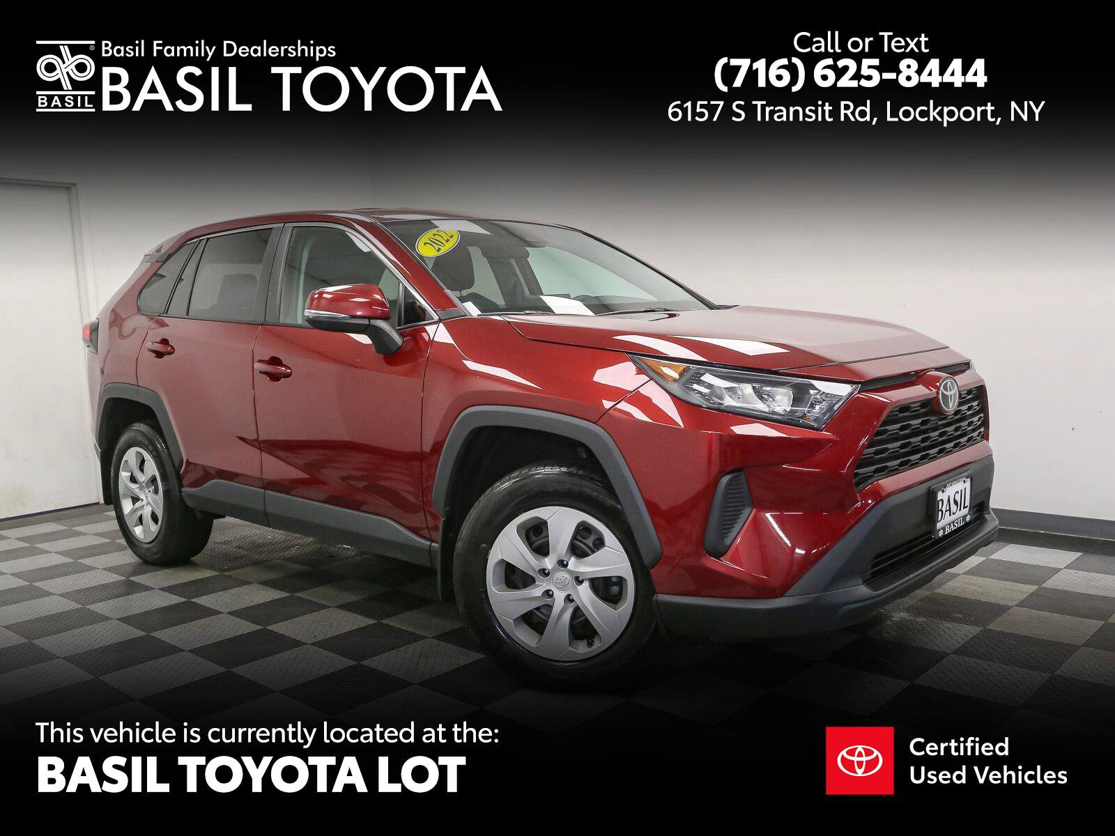 Certified 2022 Toyota RAV4 LE
