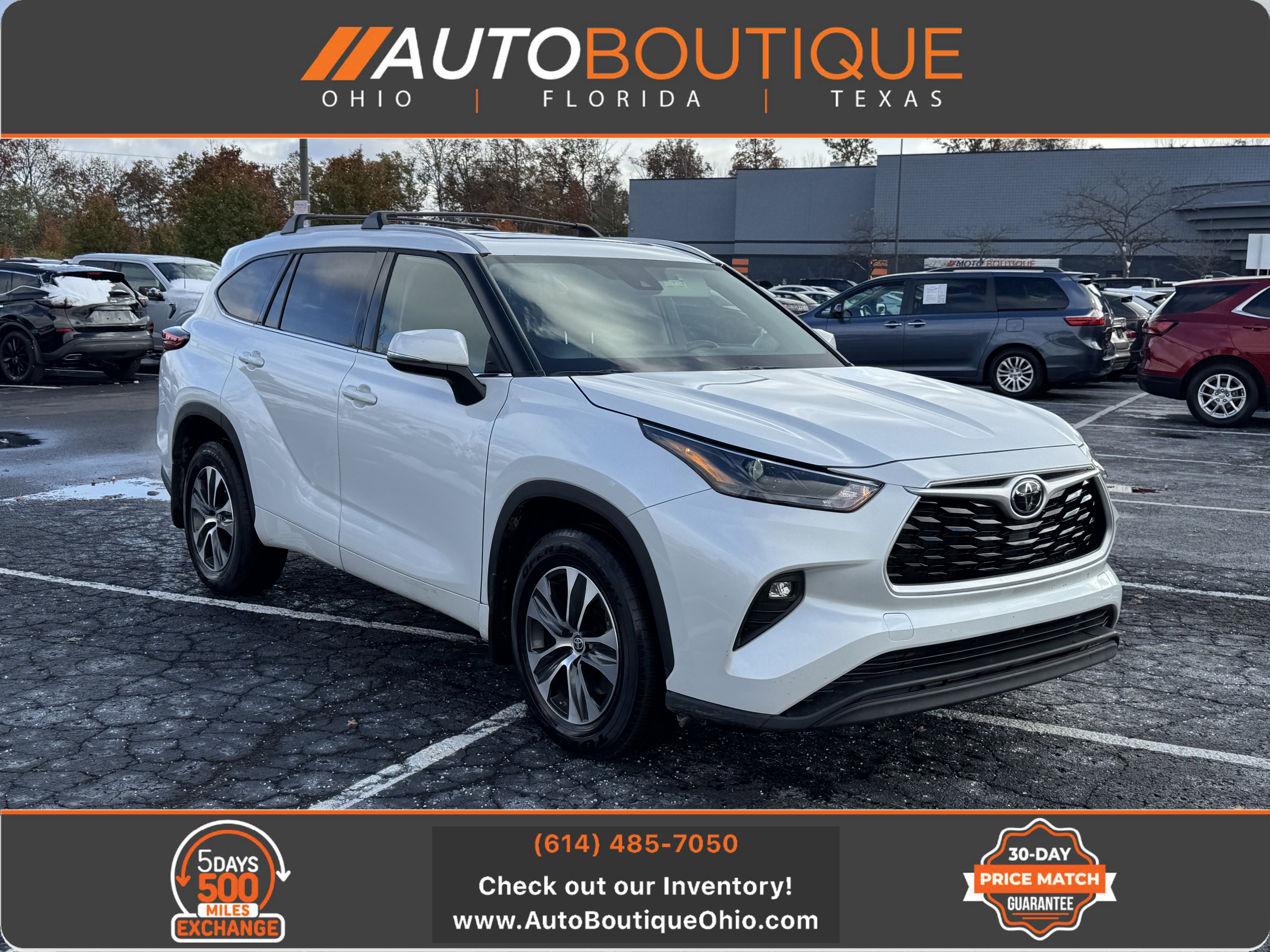 Used 2022 Toyota Highlander XLE image 1