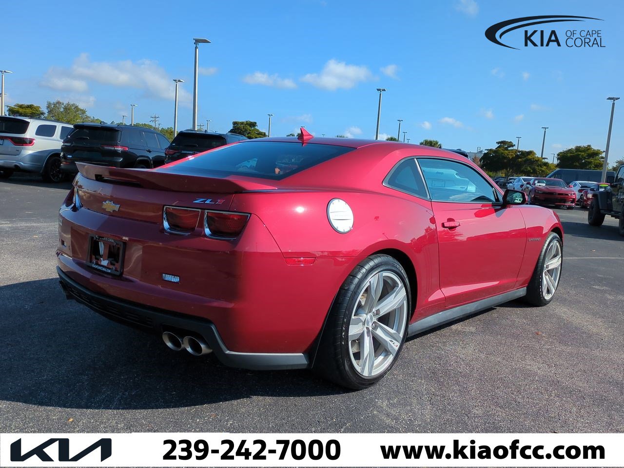 Used 2013 Chevrolet Camaro ZL1 w/ Gray Stripe Package image 5