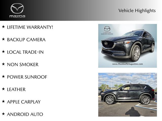 Used 2021 MAZDA CX-5 Grand Touring w/ GT Premium Package FWD image 2