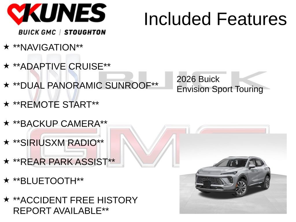New 2026 Buick Envision Sport Touring image 2