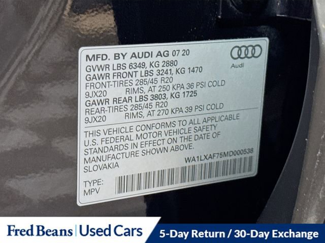 Used 2021 Audi Q7 3.0T Premium Plus image 35