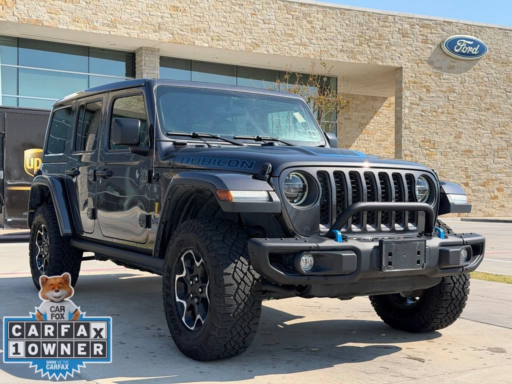 Used 2022 Jeep Wrangler Unlimited Rubicon 4xe w/ Steel Bumper Group AWD/4WD image 20