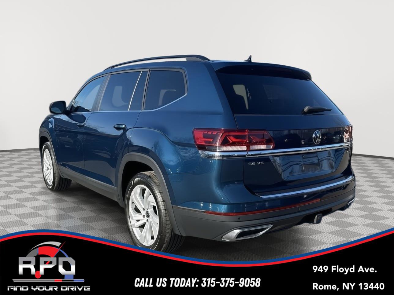 Used 2022 Volkswagen Atlas SE image 3