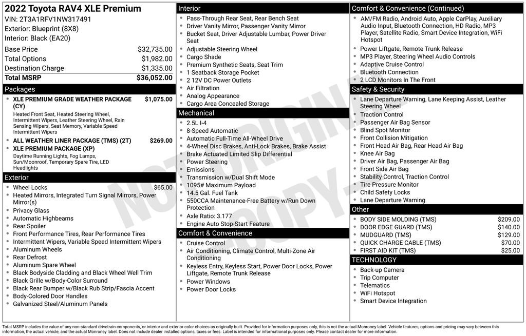 Used 2022 Toyota RAV4 XLE Premium image 15