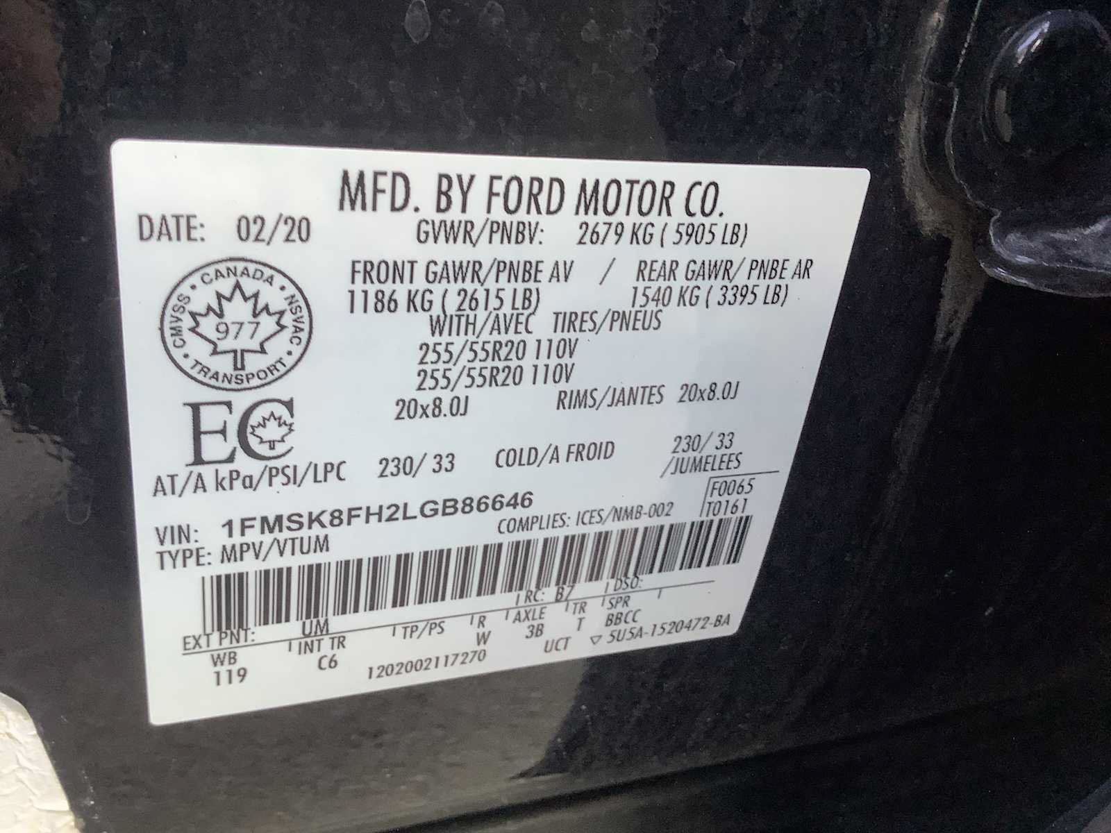 Used 2020 Ford Explorer Limited AWD/4WD image 21