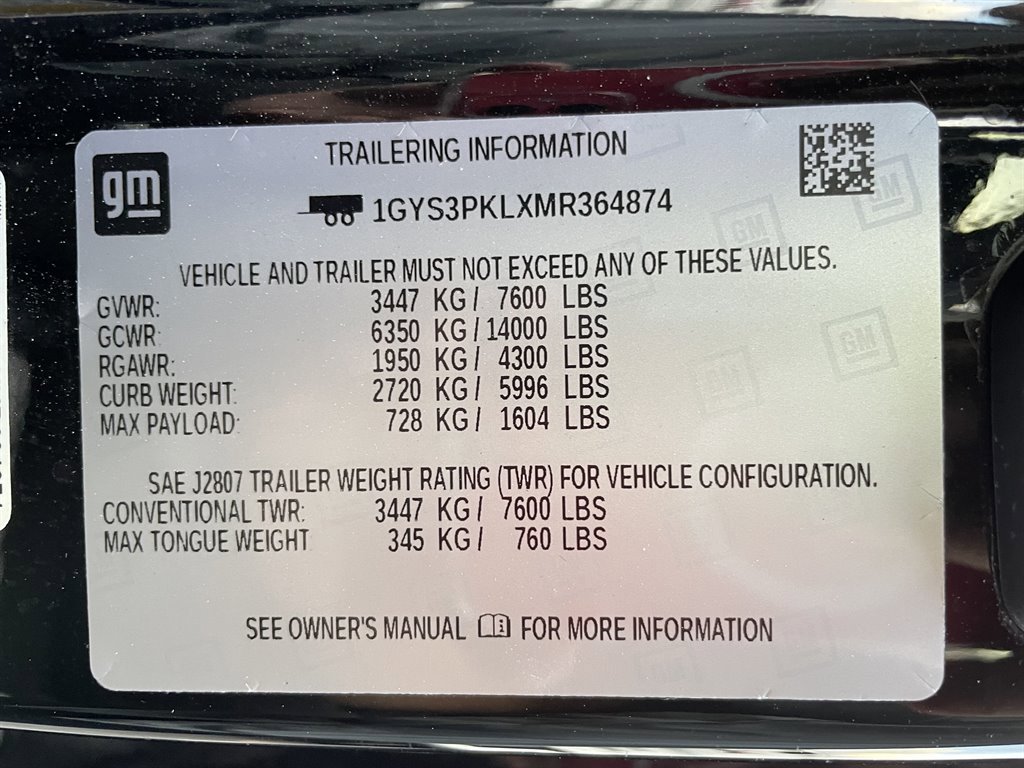 Used 2021 Cadillac Escalade ESV Sport w/ Driver Assist Tech Package RWD image 52