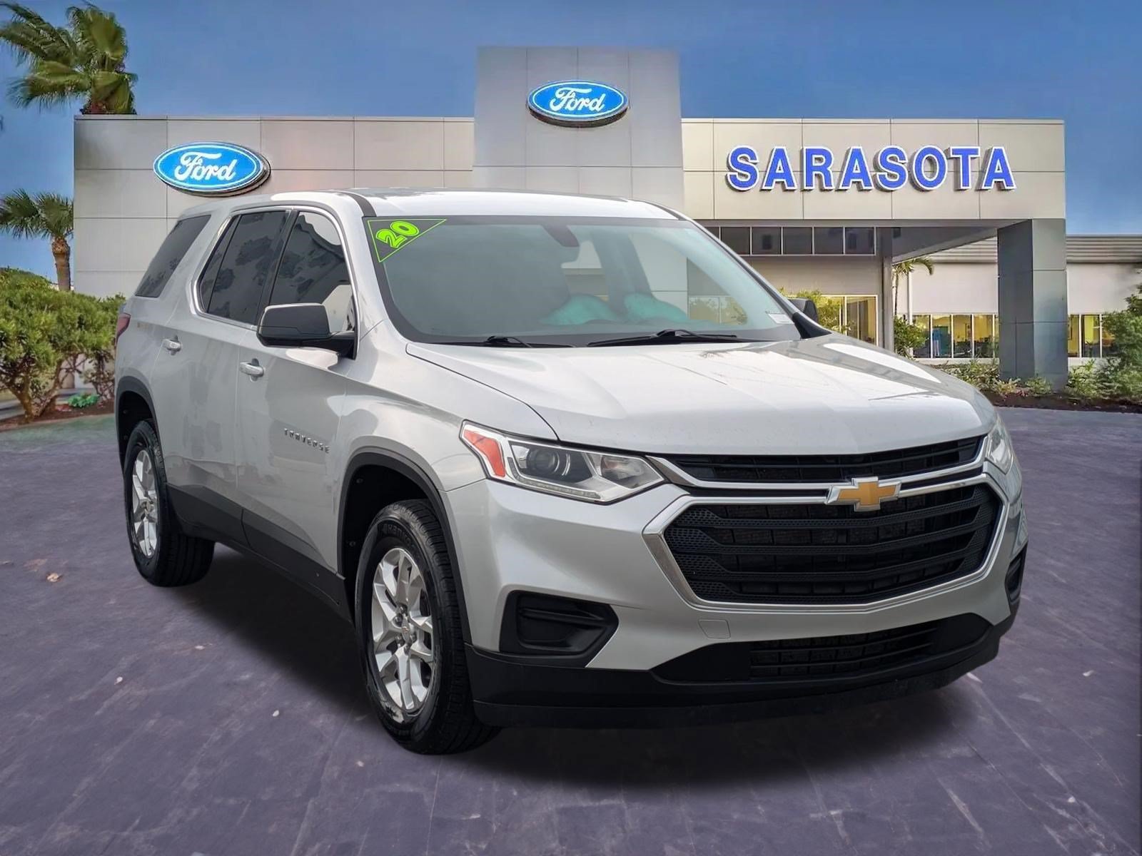 Used 2020 Chevrolet Traverse LS w/ LPO, Floor Liner Package FWD image 1