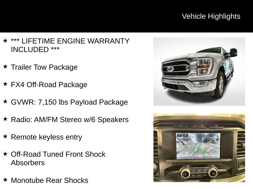 Used 2022 Ford F150 XLT w/ Equipment Group 301A Mid image 2