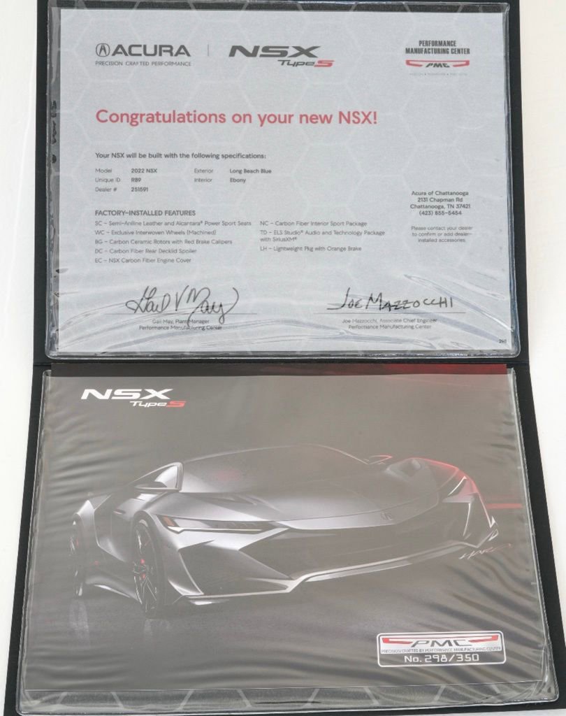 Used 2022 Acura NSX Type S image 22