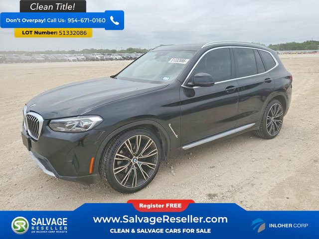 Used 2022 BMW X3 sDrive30i w/ Convenience Package