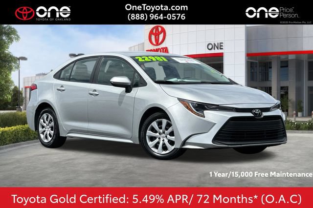 Certified 2024 Toyota Corolla LE