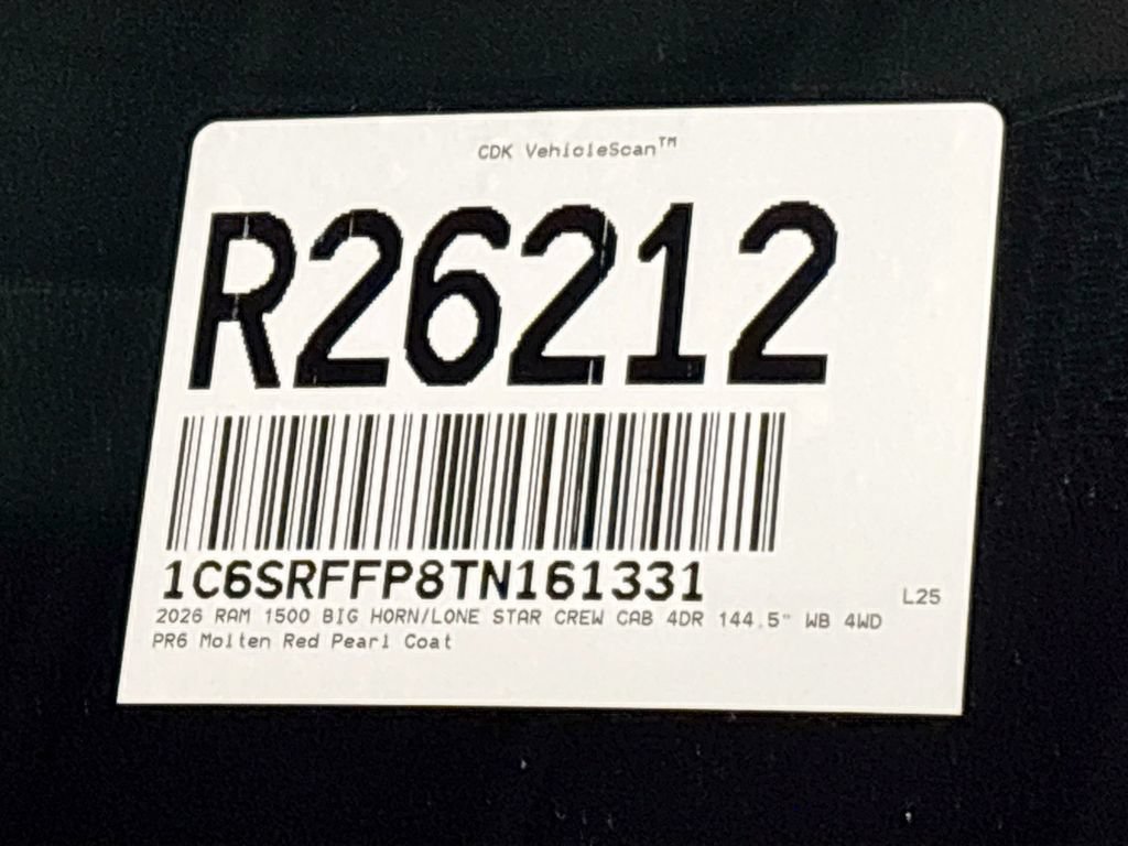 New 2026 RAM 1500 Big Horn AWD/4WD image 24