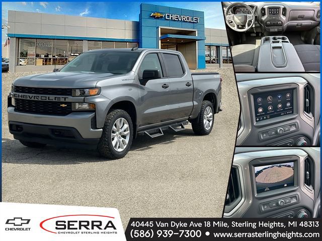 Used 2021 Chevrolet Silverado 1500 Custom w/ Safety Confidence Package AWD/4WD image 1