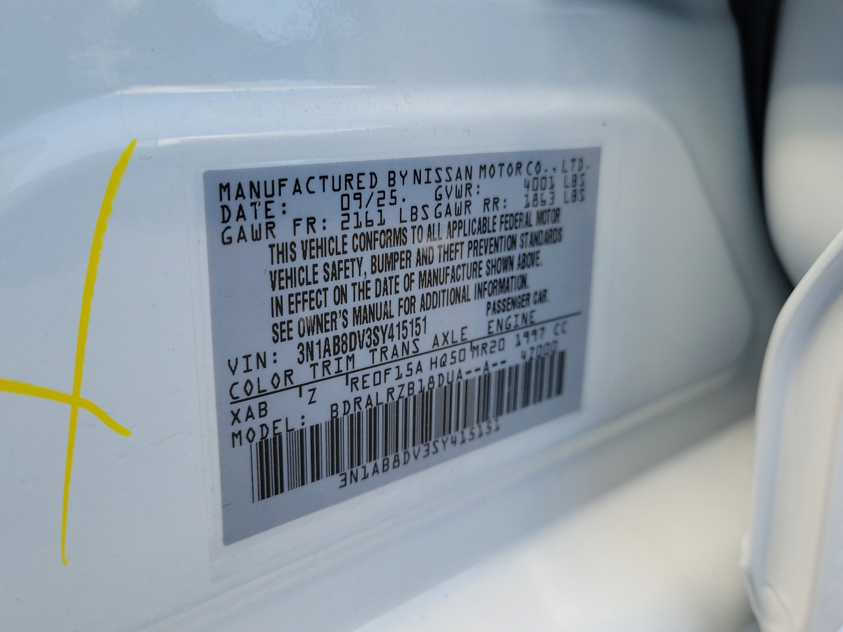 New 2025 Nissan Sentra SR FWD image 28