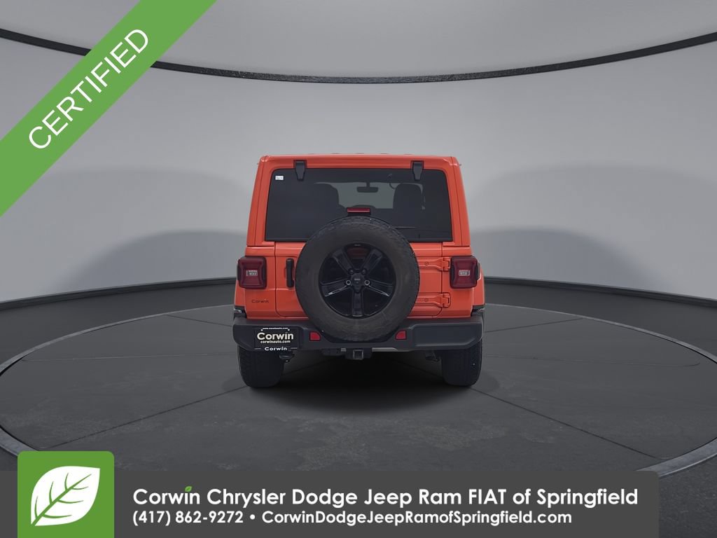 Used 2023 Jeep Wrangler Unlimited Sahara AWD/4WD image 2