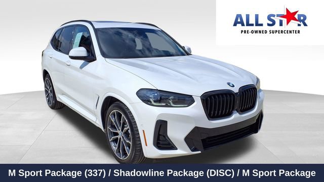 Used 2022 BMW X3 sDrive30i w/ M Sport Package image 1