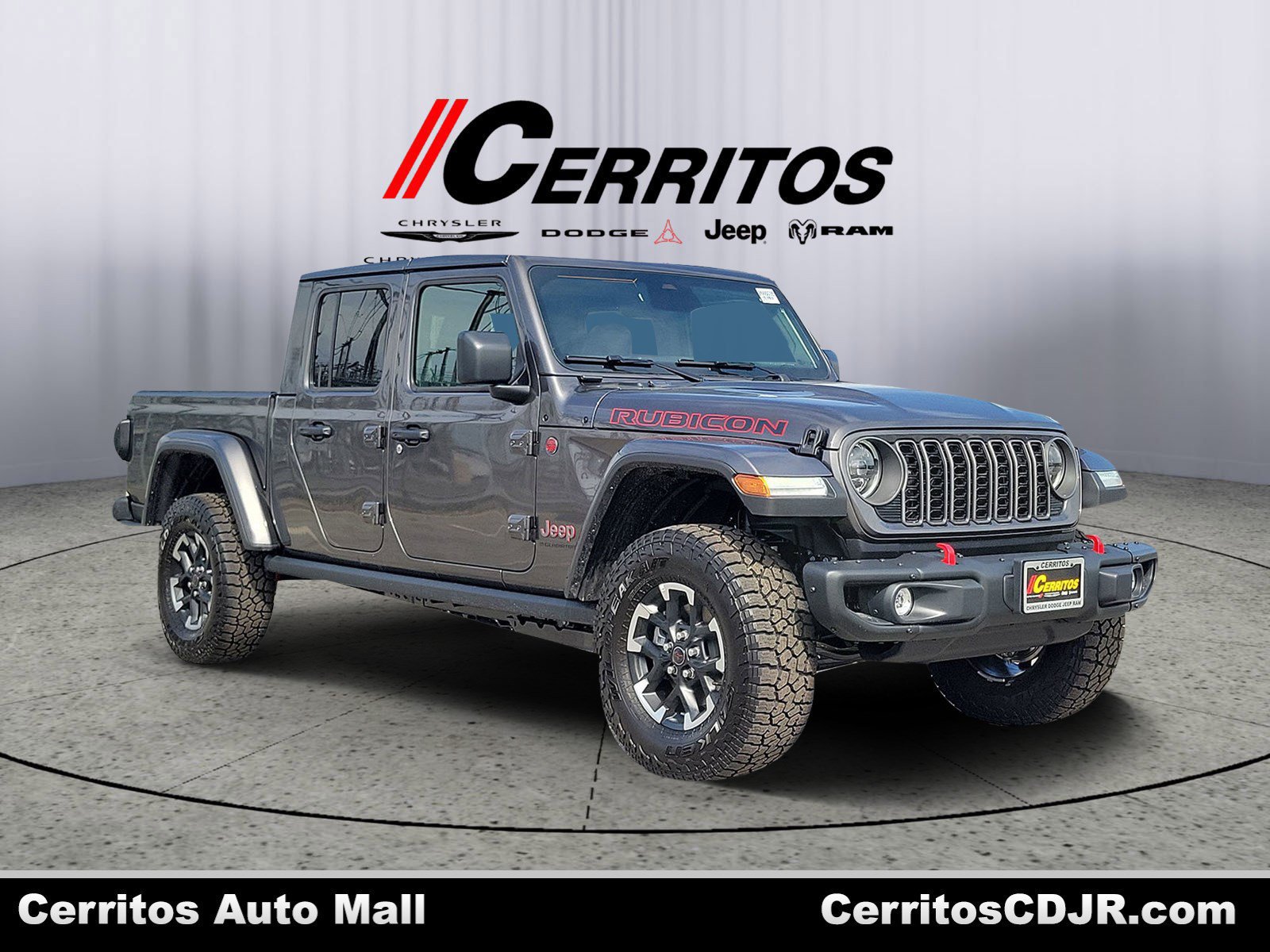New 2026 Jeep Gladiator Rubicon w/ Steel Bumper Group