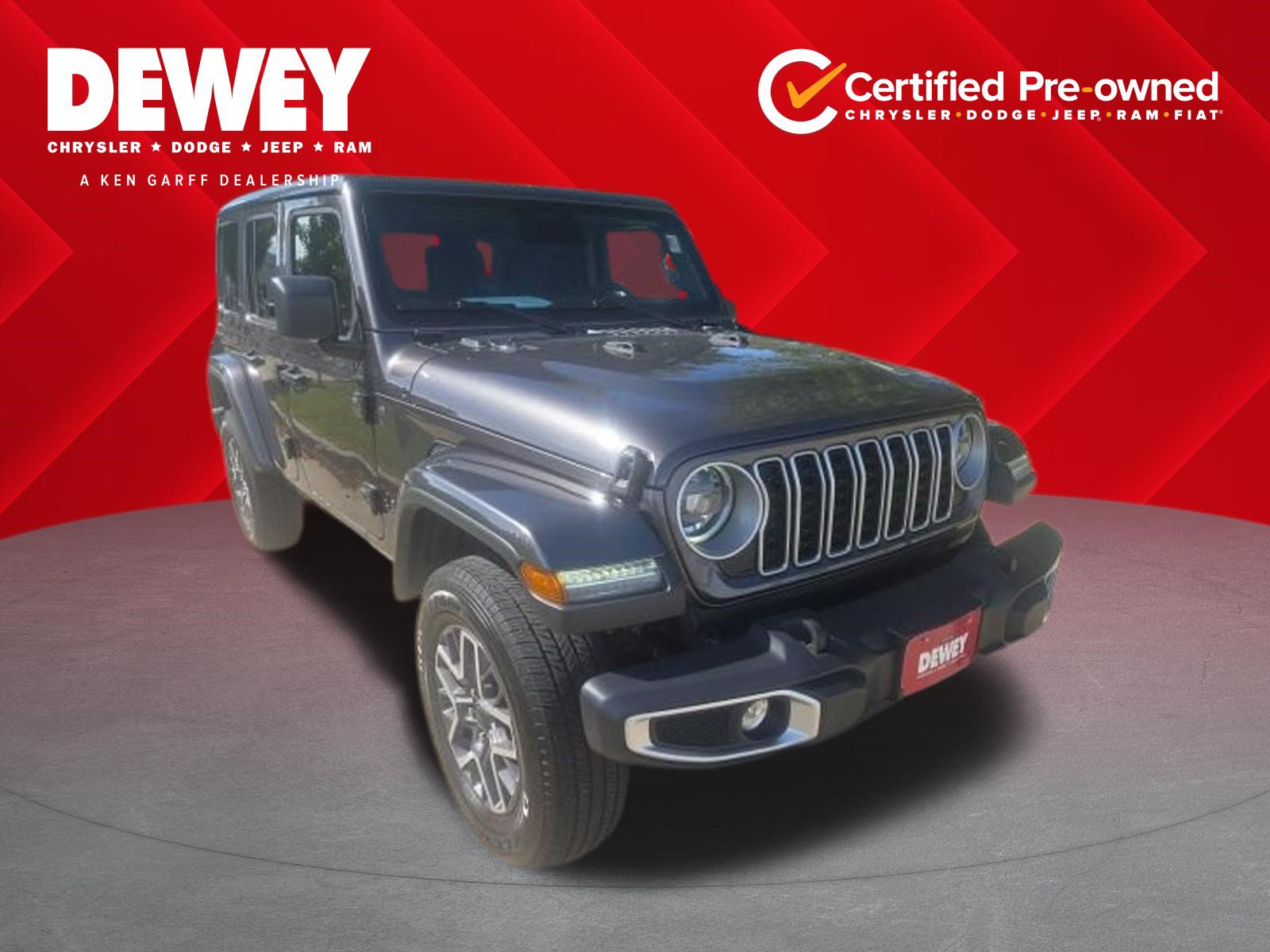 Certified 2025 Jeep Wrangler Unlimited Sahara