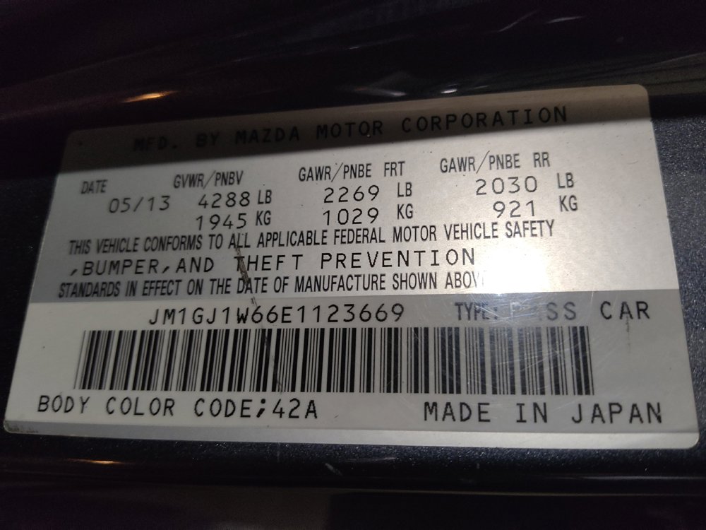 Used 2014 MAZDA MAZDA6 Grand Touring w/ MRCC + FOW Package image 33