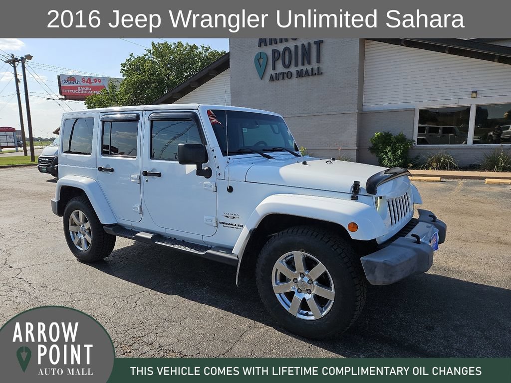 Used 2016 Jeep Wrangler Unlimited Sahara w/ Connectivity Group