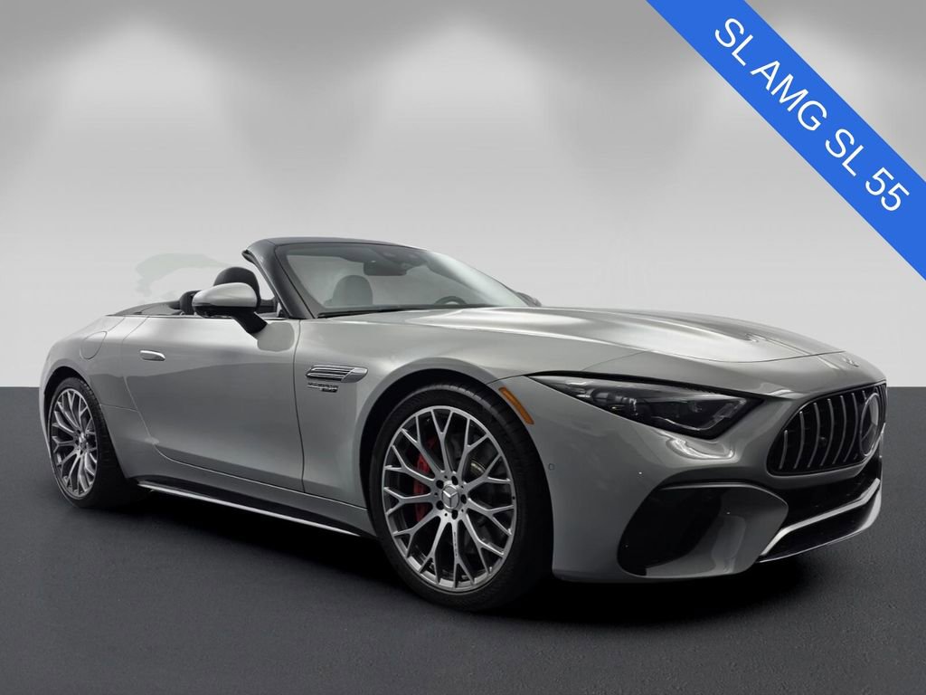 Used 2022 Mercedes-Benz SL 55 AMG 4MATIC image 1