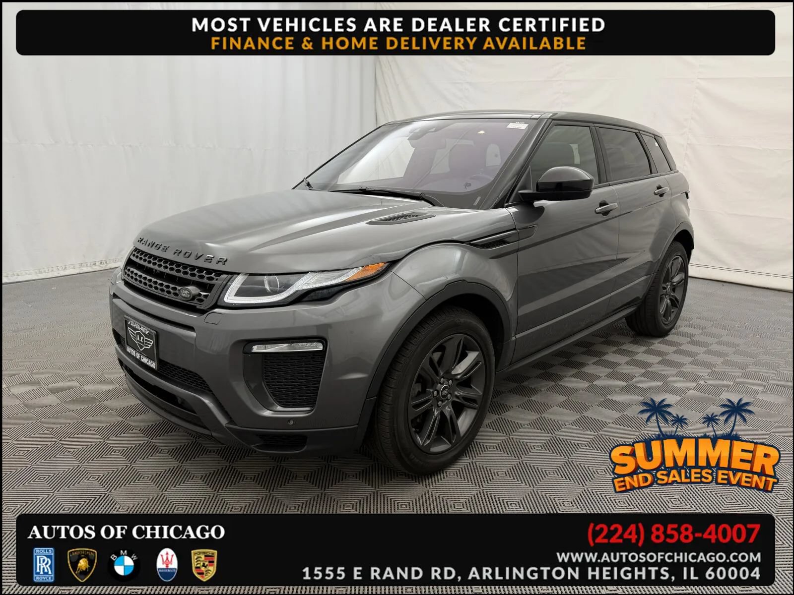 Used 2018 Land Rover Range Rover Evoque Landmark Edition