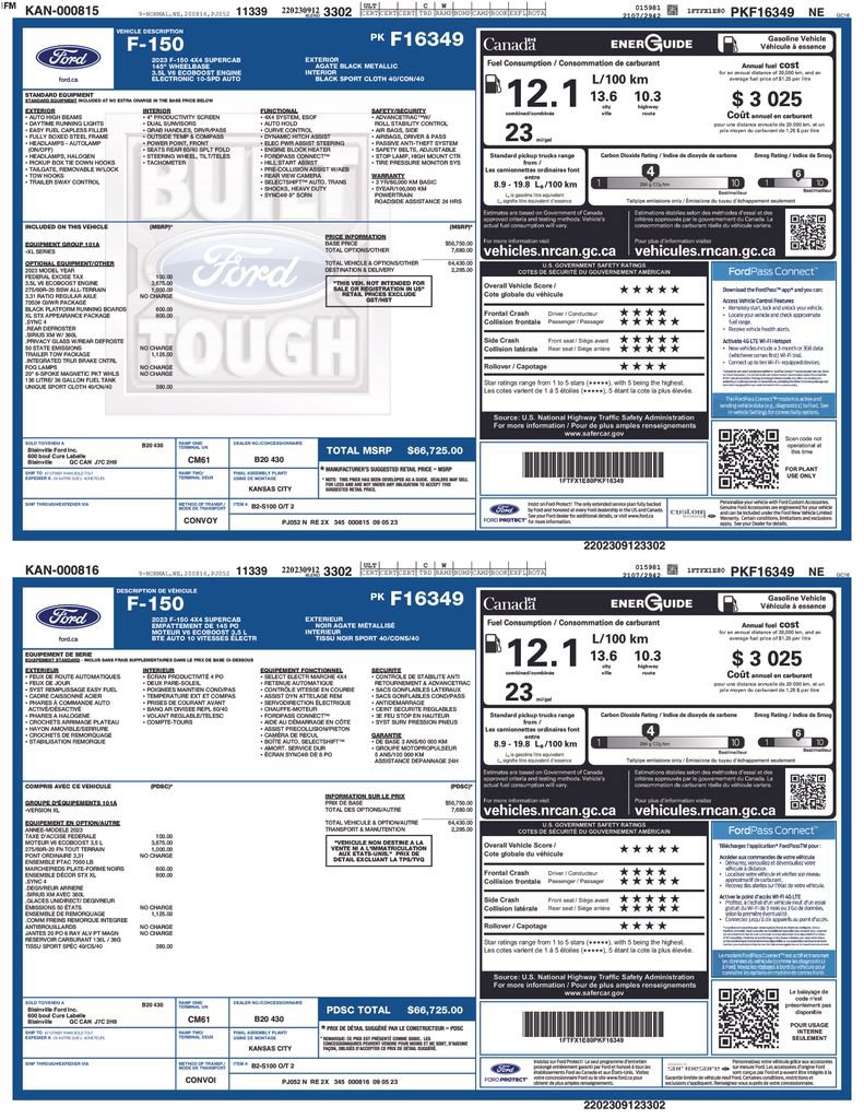 Used 2023 Ford F150 XL w/ Trailer Tow Package AWD/4WD image 5