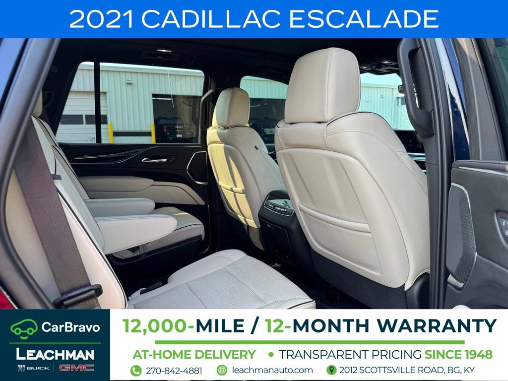 Certified 2021 Cadillac Escalade Sport w/ Driver Assist Tech Package AWD/4WD image 12