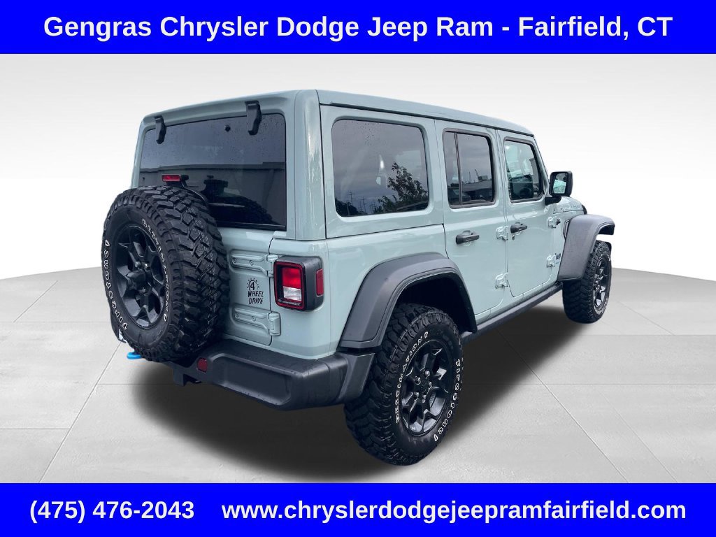 Certified 2023 Jeep Wrangler Unlimited w/ Sun & Screen Package AWD/4WD image 7