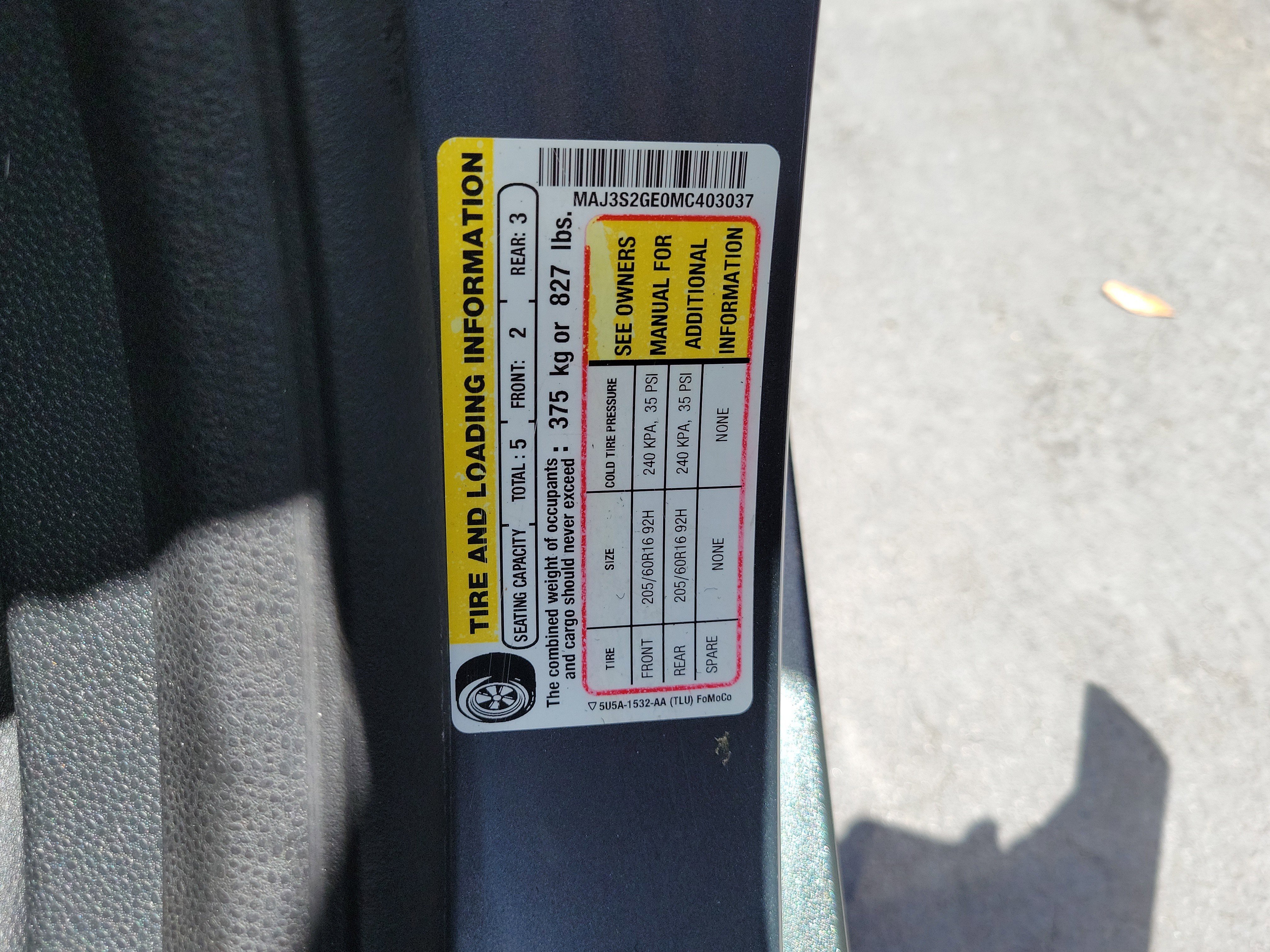 Certified 2021 Ford EcoSport SE FWD image 32