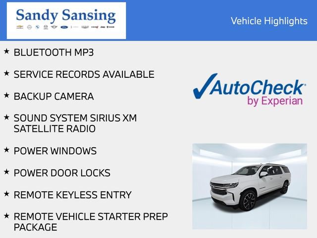 Used 2021 Chevrolet Suburban RST AWD/4WD image 3